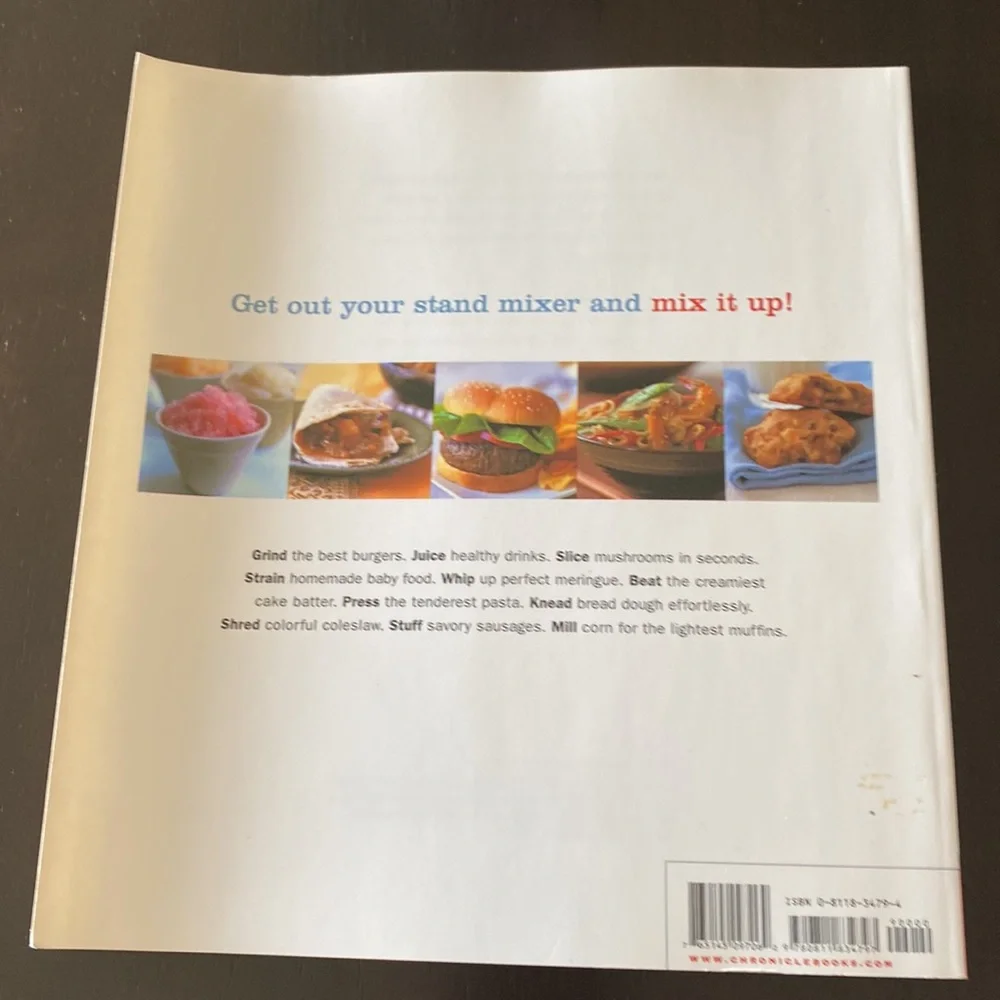 Mix It Up 2002 Cookbook By James Ruth!